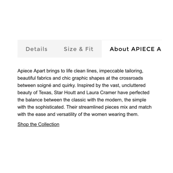 NEW Apiece Apart Tula high neck top - Picture 8 of 11